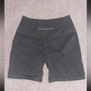 Alphalete charcoal amplify shorts